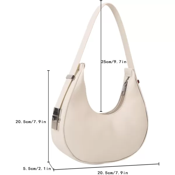 SweatyRocks Women's Snakeskin Embossed Hobo Bag Adjustable Strap Shoulder Handbag Solid Clutch Purse Round Bags