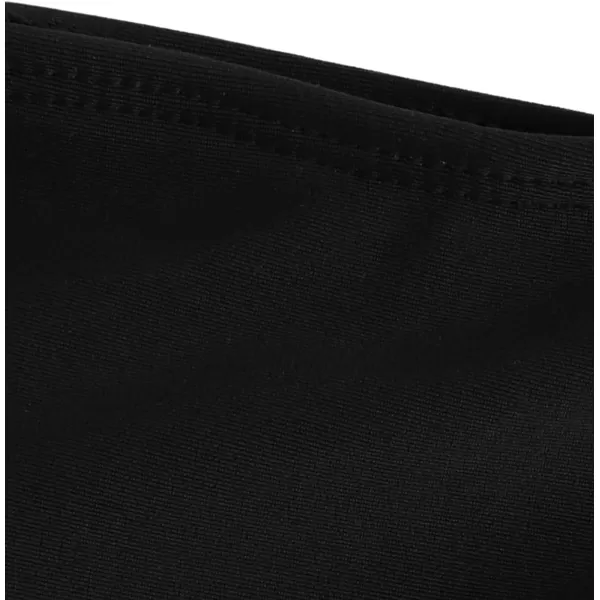 SweatyRocks Women's Strapless Bandeau Tube Ruffle Hem Bikini Swimsuit Top