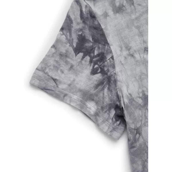 SweatyRocks Women's Summer Short Sleeve Tee Distressed Ripped Crop T-Shirt Tops