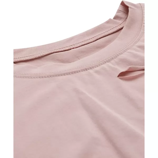 SweatyRocks Women's Summer Short Sleeve Tee Distressed Ripped Crop T-Shirt Tops