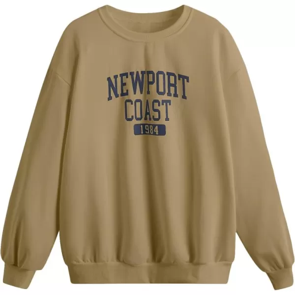 SweatyRocks Women's Casual Sweatshirt Long Sleeve Graphic Print Pullover Tops