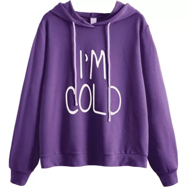 SweatyRocks Womens Long Sleeve Floral Print Pullover Hoodie Sweatshirt Tops