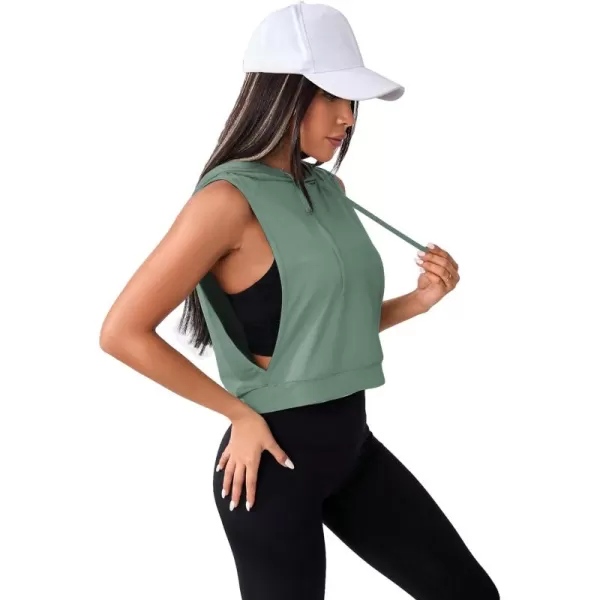 SweatyRocks Women's Sleeveless Workout Top Gym Activewear Crop Tank Top Open Side Shirt for Athletic Exercise Running