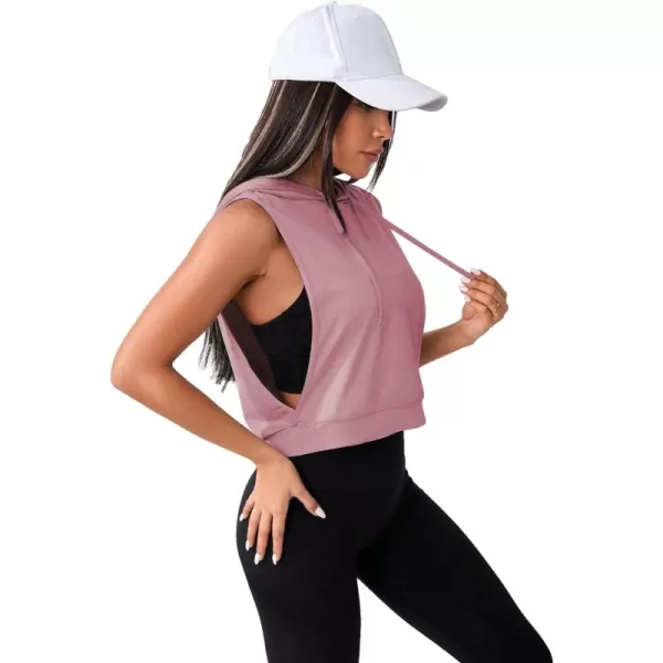 SweatyRocks Women's Sleeveless Workout Top Gym Activewear Crop Tank Top Open Side Shirt for Athletic Exercise Running