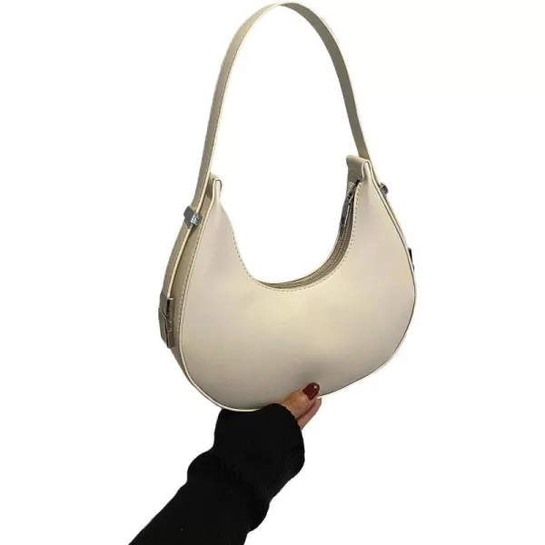 SweatyRocks Women's Snakeskin Embossed Hobo Bag Adjustable Strap Shoulder Handbag Solid Clutch Purse Round Bags