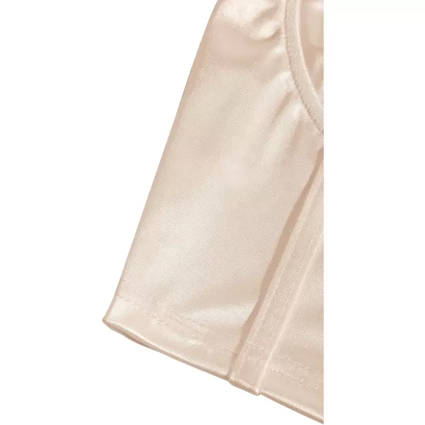 SweatyRocks Women's Basic Spaghetti Strap Slim Fit Bustier Satin Cami Crop Top