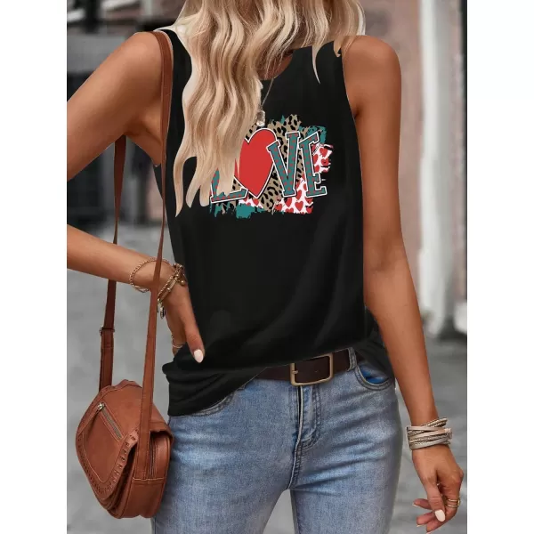 SweatyRocks Women's Casual Round Neck Tank Top Button Front Sleeveless Striped Shirt