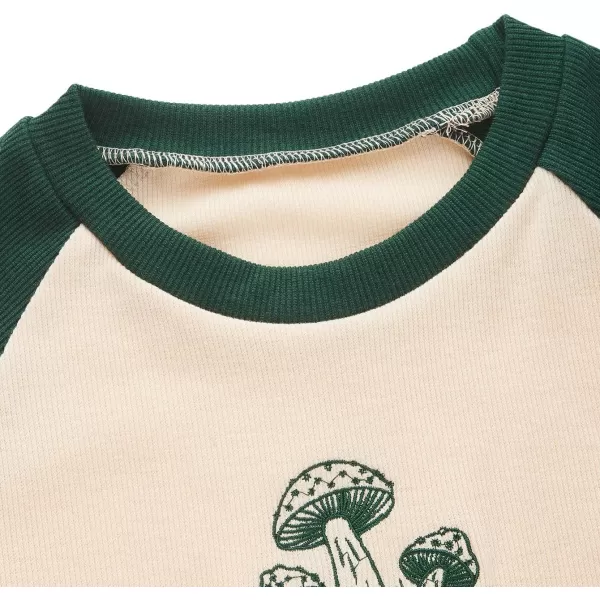 SweatyRocks Women's Graphic Print Round Neck T Shirt Short Sleeve Crop Tee Tops