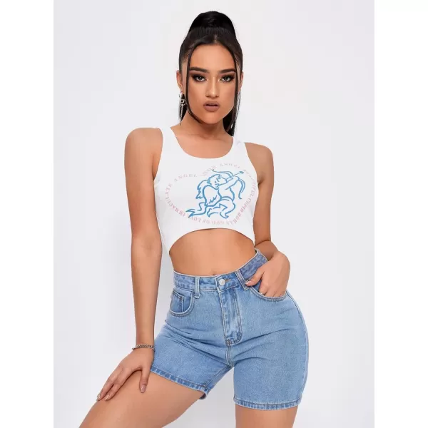 SweatyRocks Women's High Waist Straight Leg Denim Shorts Solid Jean Shorts Summer Hot Pants with Pockets
