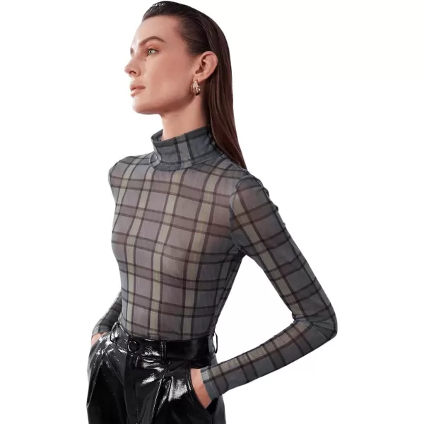 SweatyRocks Women's Short Sleeve Print See Through Sheer Mesh Crop Top T Shirt