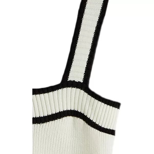 SweatyRocks Women's Sleeveless Ribbed Knit Spaghetti Strap Crop Cami Tank Top