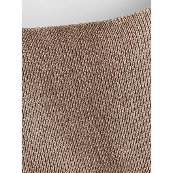 SweatyRocks Women's Sleeveless Solid Knit Straps Crop Tank Tops