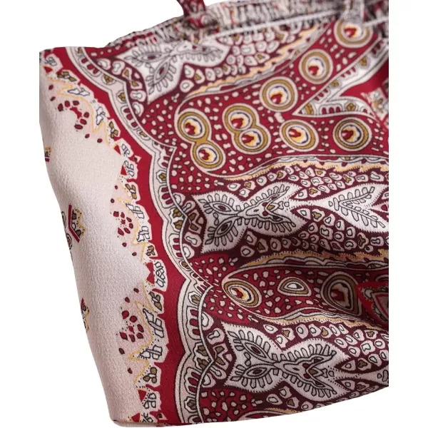 SweatyRocks Women's Spaghetti Strap Tie Front Micro Crop Top Summer Graphic Print Cami Tops