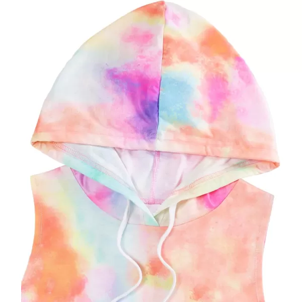 SweatyRocks Women's Summer Sleeveless Hooded Tank Top T-Shirt for Athletic Exercise Relaxed Breathable