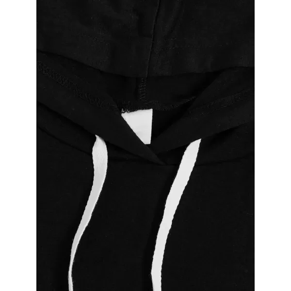 SweatyRocks Women's Summer Sleeveless Hooded Tank Top T-Shirt for Athletic Exercise Relaxed Breathable