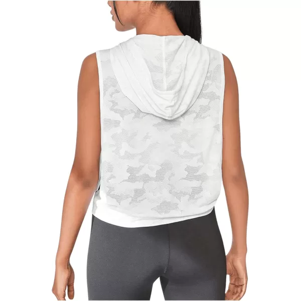 SweatyRocks Women's Summer Sleeveless Hooded Tank Top T-Shirt for Athletic Exercise Relaxed Breathable