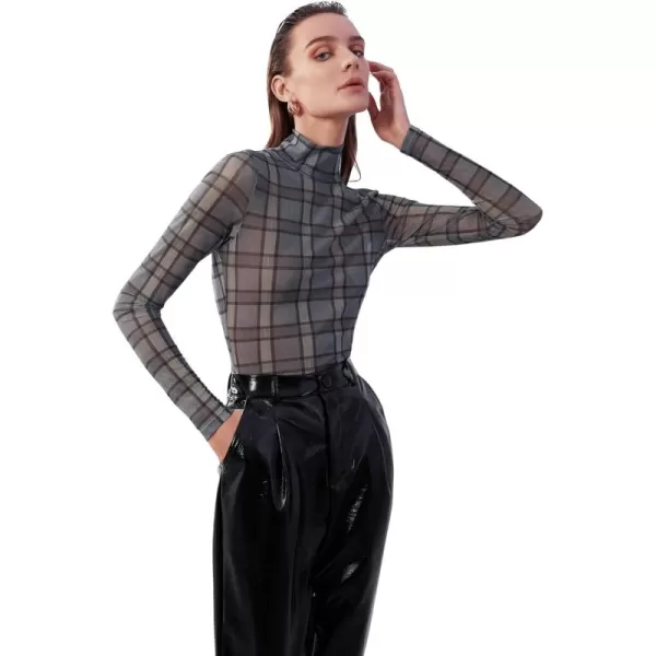 SweatyRocks Women's Short Sleeve Print See Through Sheer Mesh Crop Top T Shirt