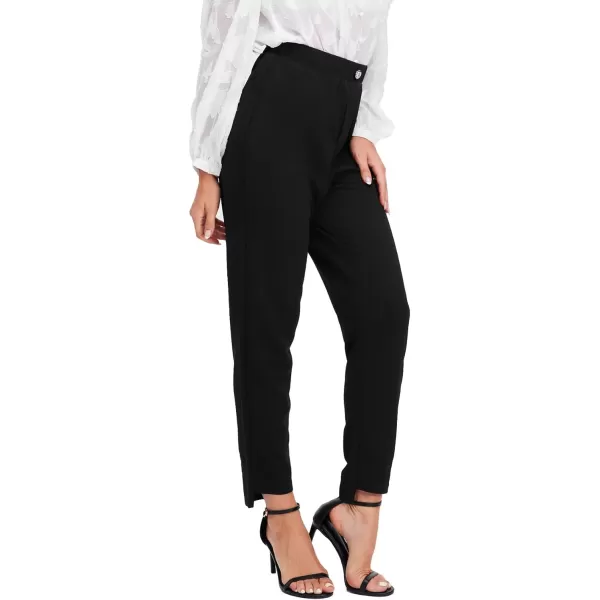 SweatyRocks Women's Basic Leggings Stretchy Slim Elastic High Waist Work Pants