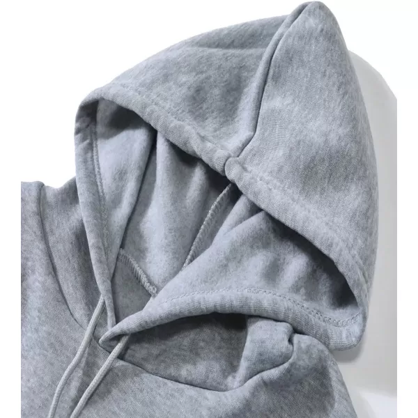 SweatyRocks Women's Hoodies Long Sleeve Pullover Drawstring Sweatshirt Hoodies with Pocket