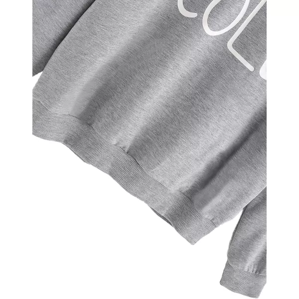SweatyRocks Women's Hoodies Long Sleeve Pullover Drawstring Sweatshirt Hoodies with Pocket