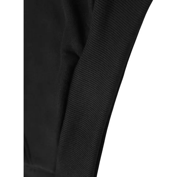 SweatyRocks Women's Hoodies Long Sleeve Pullover Drawstring Sweatshirt Hoodies with Pocket