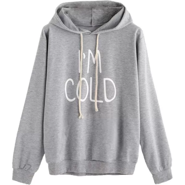 SweatyRocks Women's Hoodies Long Sleeve Pullover Drawstring Sweatshirt Hoodies with Pocket