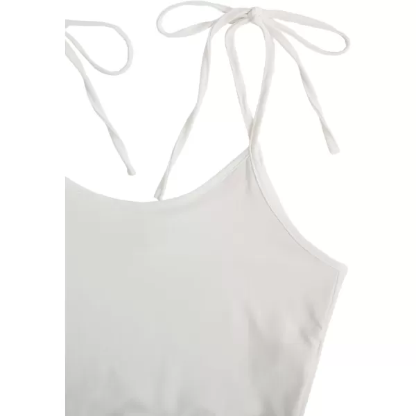 imageSweatyRocks Womens Summer Strawberry Print Cami Top and Shorts Sleepwear Pajamas SetWhite