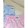 imageSweatyRocks Girls 2 Pack Striped Shorts Letter Patched High Waisted Summer ShortsMulticolor