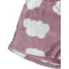 imageSweatyRocks Womens Casual Fuzzy Pajama Shorts Fleece Lounge Short PantsCloud Purple