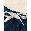 imageSweatyRocks Womens Casual Fuzzy Pajama Shorts Fleece Lounge Short PantsDark Blue