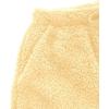 imageSweatyRocks Womens Casual Fuzzy Pajama Shorts Fleece Lounge Short PantsPale Yellow
