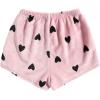 imageSweatyRocks Womens Casual Fuzzy Pajama Shorts Fleece Lounge Short PantsPink Heart