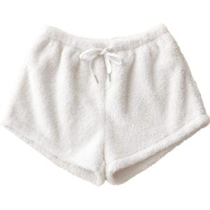 imageSweatyRocks Womens Casual Fuzzy Pajama Shorts Fleece Lounge Short PantsWhite