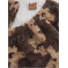 imageSweatyRocks Womens 2 Piece Pajama Set Fuzzy Cute Graphic Tank Tops and Shorts LoungewearMocha Brown