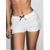 imageSweatyRocks Womens Elastic Low Waist Y2k Shorts Bowknot Summer Bloomer SleepwearWhite