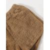 imageSweatyRocks Womens Fuzzy Pajamas Set Crop Tank Top With Shorts LoungewearCamel
