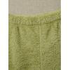 imageSweatyRocks Womens Fuzzy Pajamas Set Crop Tank Top With Shorts LoungewearGrass Green