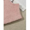 imageSweatyRocks Womens Fuzzy Pajamas Set Crop Tank Top With Shorts LoungewearLight Pale Pink