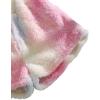 imageSweatyRocks Womens Fuzzy Pajamas Set Crop Tank Top With Shorts LoungewearPink Tie Dye