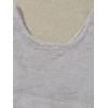 imageSweatyRocks Womens Fuzzy Pajamas Set Crop Tank Top With Shorts LoungewearSolid Light Grey
