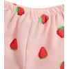 imageSweatyRocks Womens Matching Pjs 2 Piece Cute Printed Short Sleeve Button Front Top with Shorts Pajama SetPink