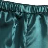 imageSweatyRocks Womens Short Sleeve Sleepwear Button Down Satin 2 Piece Pajama SetArmy Green