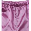 imageSweatyRocks Womens Short Sleeve Sleepwear Button Down Satin 2 Piece Pajama SetLight Purple
