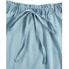imageSweatyRocks Womens Casual High Waist Pleated ALine Midi Skirt with PocketAzure