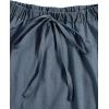 imageSweatyRocks Womens Casual High Waist Pleated ALine Midi Skirt with PocketDusty Blue