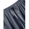 imageSweatyRocks Womens Casual High Waist Pleated ALine Midi Skirt with PocketGrey