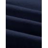 imageSweatyRocks Womens Casual High Waist Pleated ALine Midi Skirt with PocketNavy Blue