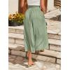 imageSweatyRocks Womens Casual High Waist Split Thigh Skirts High Waisted Solid Midi SkirtsMint Green