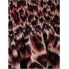 imageSweatyRocks Womens Shirred Waist Layered Ruffle Hem Leopard Print Mini SkirtsBrown and Black