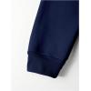 imageSweatyRocks Mens Casual Hooded Sweatshirt Letter Print Long Sleeve Drop Shoulder Pullover TopsRoyal Blue